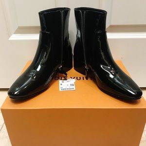 Zara Shoes - Zara Patent Booties BNWT never worn! Size 40 Zara Shoes - Zara Patent Booties BNWT never worn! Size 40